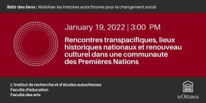 Rencontres transpacifiques, lieux historiques nationaux et renouveau culturel dans une communauté des Premières Nations